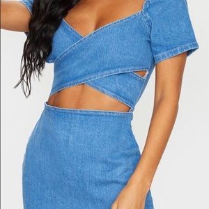 Pretty Little Things Denim Dress